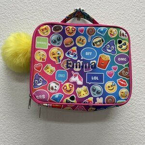 Top Trenz Back to School Kids Lunch Box Emoji Emma